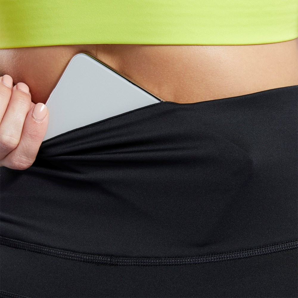 Black Reebok Running Vector Leggings | HA1004