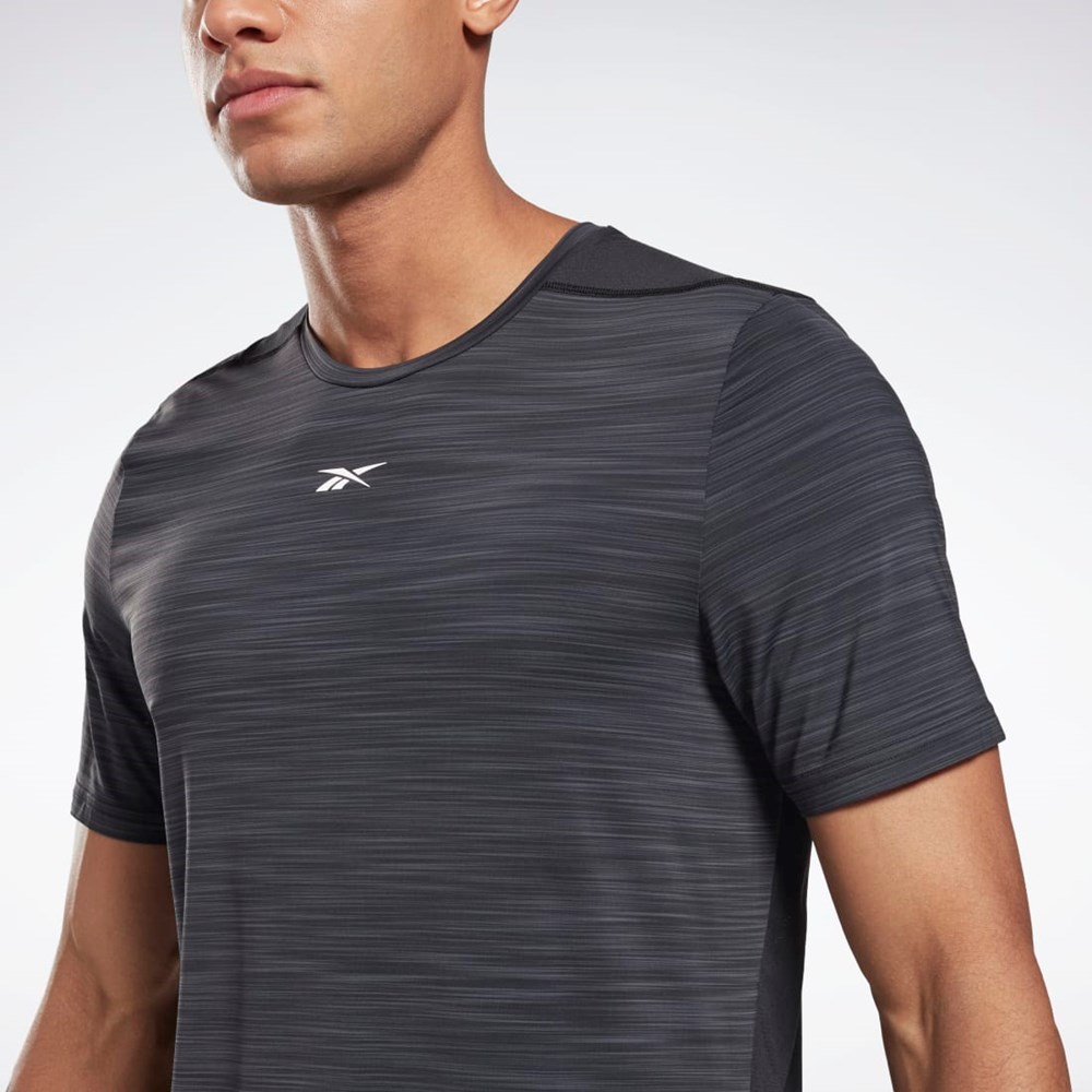 Black Reebok Tech Style Activchill Move T-Shirt | GT5726