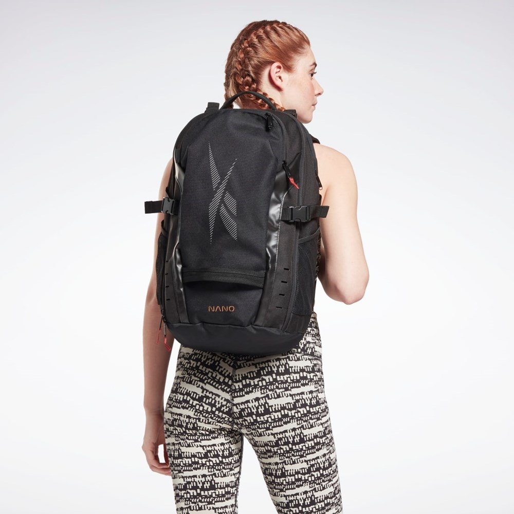 Black Reebok UBF Nano Backpack | H56348