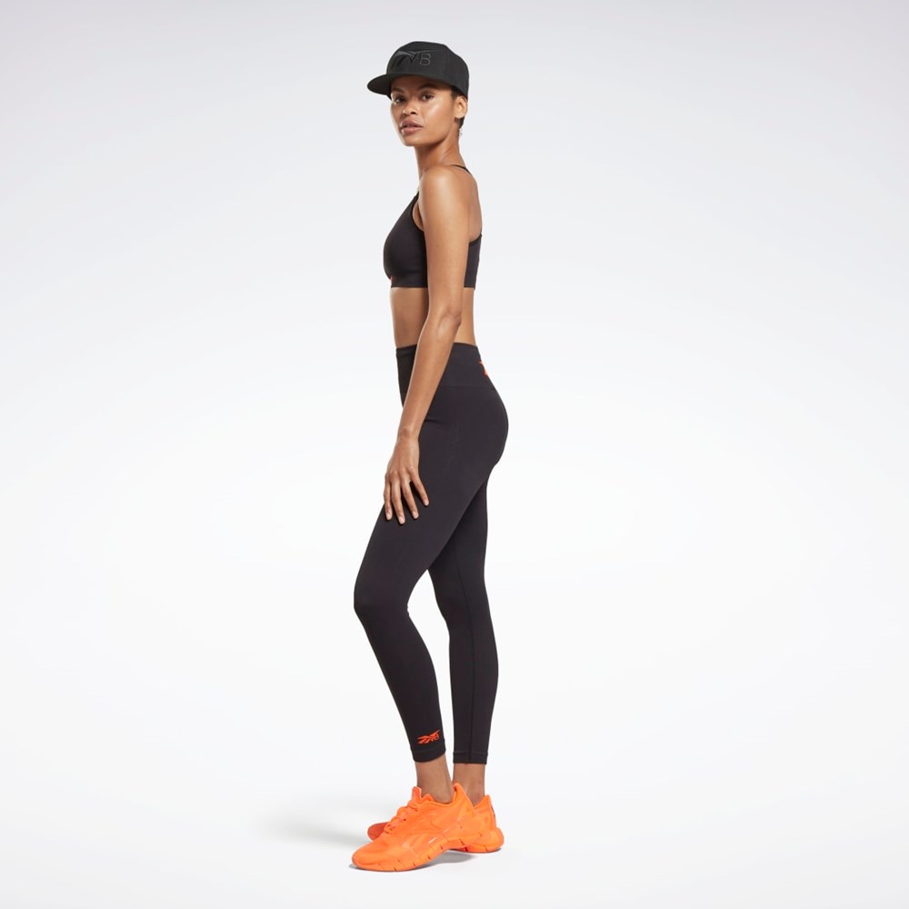 Black Reebok Victoria Beckham Seamless Leggings | HG2822