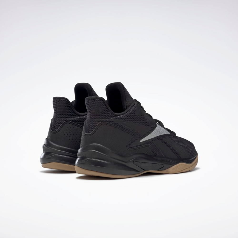 Black / Silver Met. / Ftwr White Reebok More Buckets Basketball Shoes | GY5470