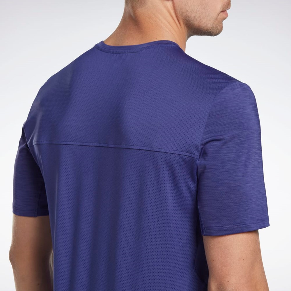 Bold Purple Reebok ACTIVCHILL Athlete T-Shirt | HI0485