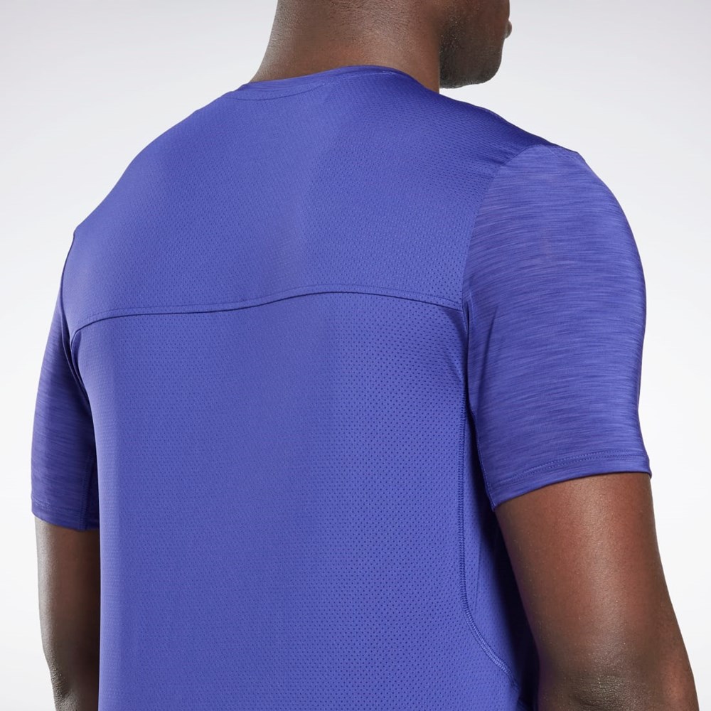 Bold Purple Reebok Les Mills® BodyPump® ACTIVCHILL Athlete T-Shirt | HN6055