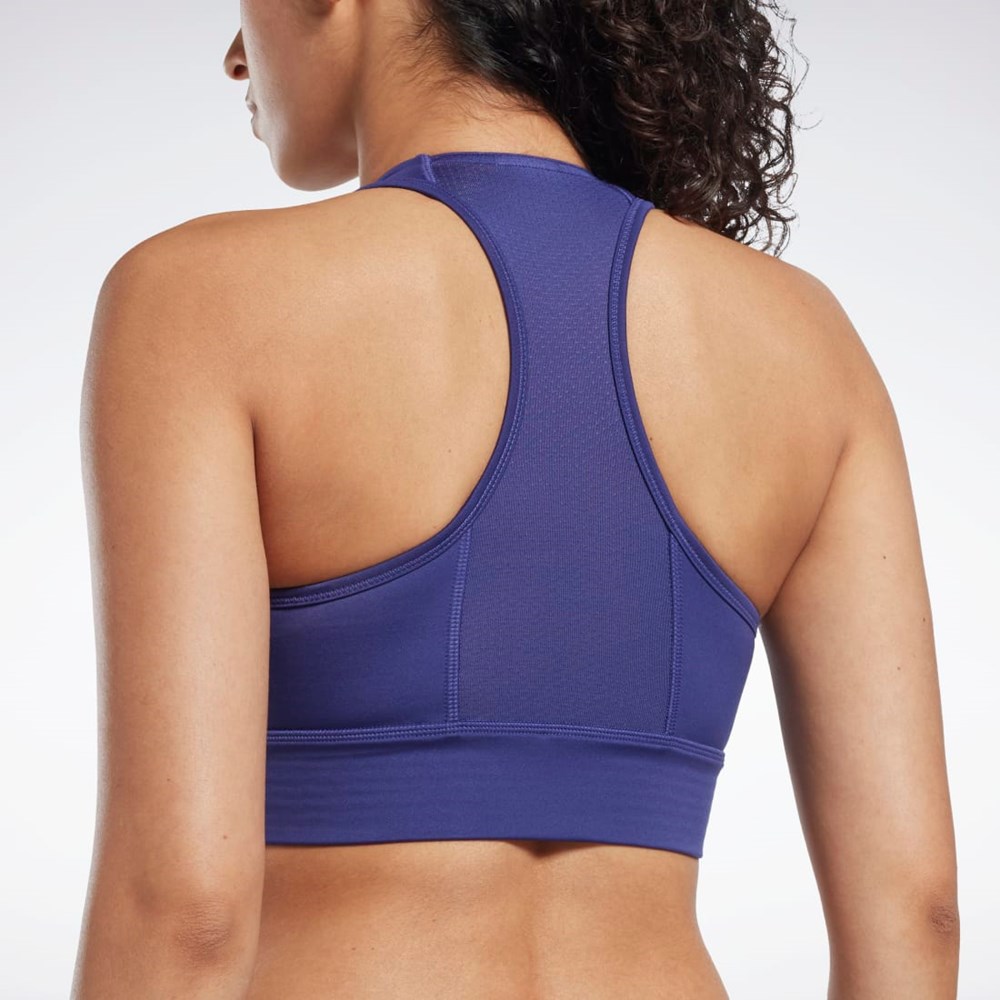 Bold Purple Reebok Running Essentials High-Impact Bra | HI6928