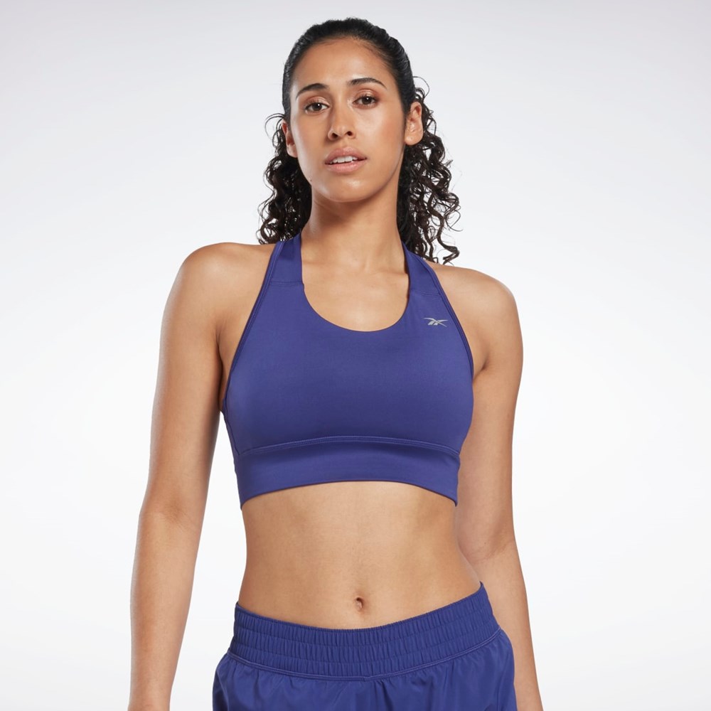 Bold Purple Reebok Running Essentials High-Impact Bra | HI6928