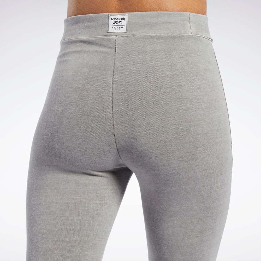 Boulder Grey Reebok Reebok Classics Natural Dye Leggings | H46801