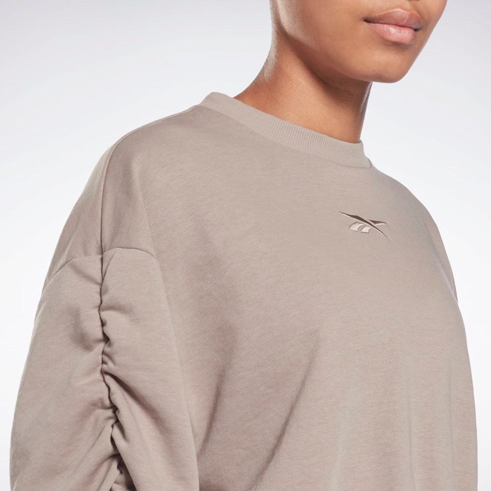 Boulder Grey Reebok Studio Knit Fashion Cover-Up | H51846