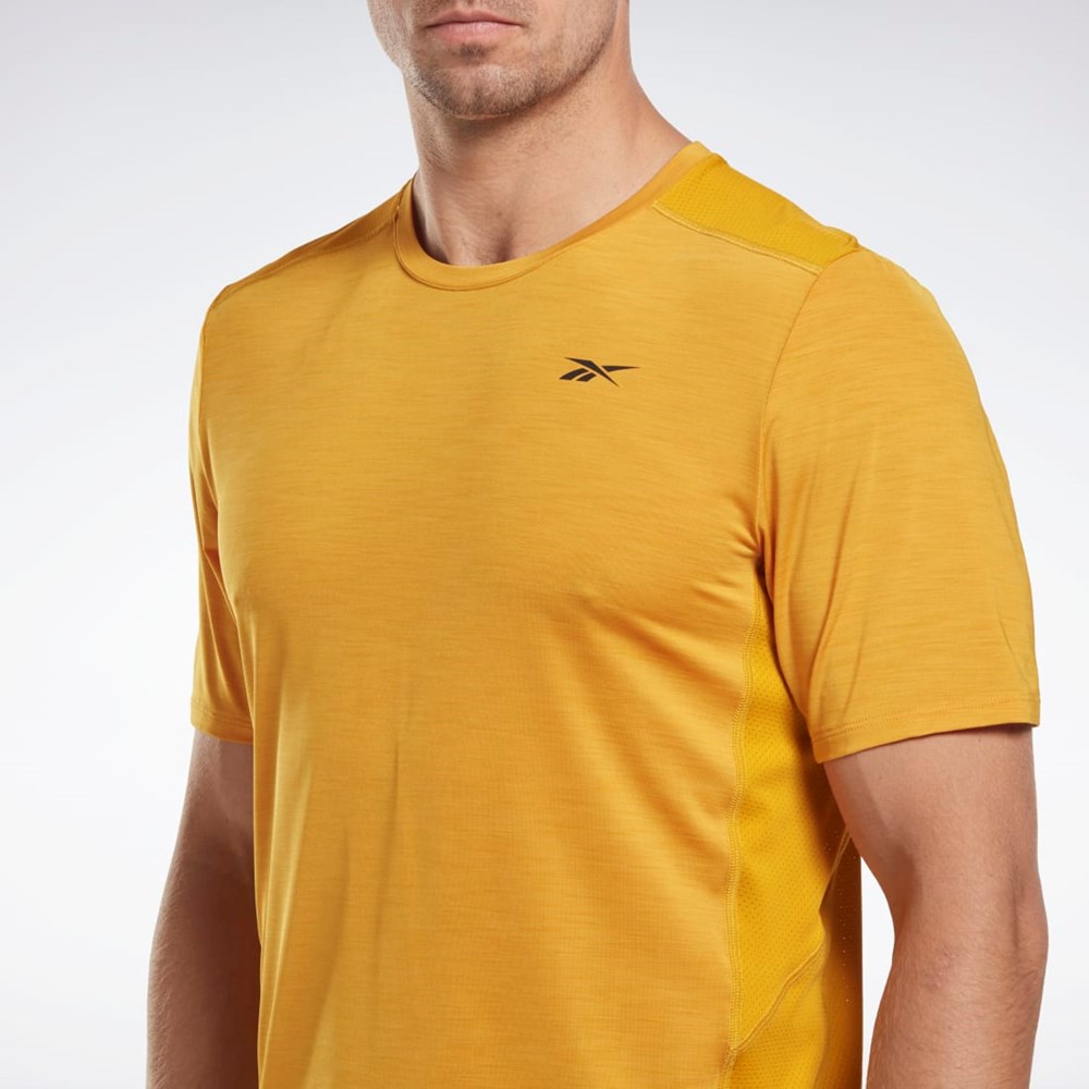 Bright Ochre Reebok ACTIVCHILL Athlete T-Shirt | HN4527