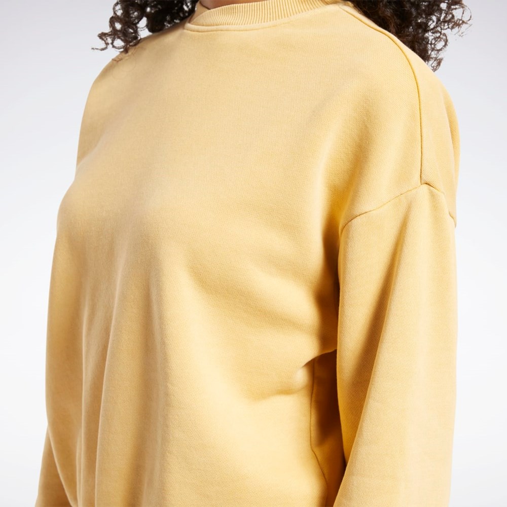 Bright Ochre Reebok Classics Natural Dye Sweatshirt | HK6949