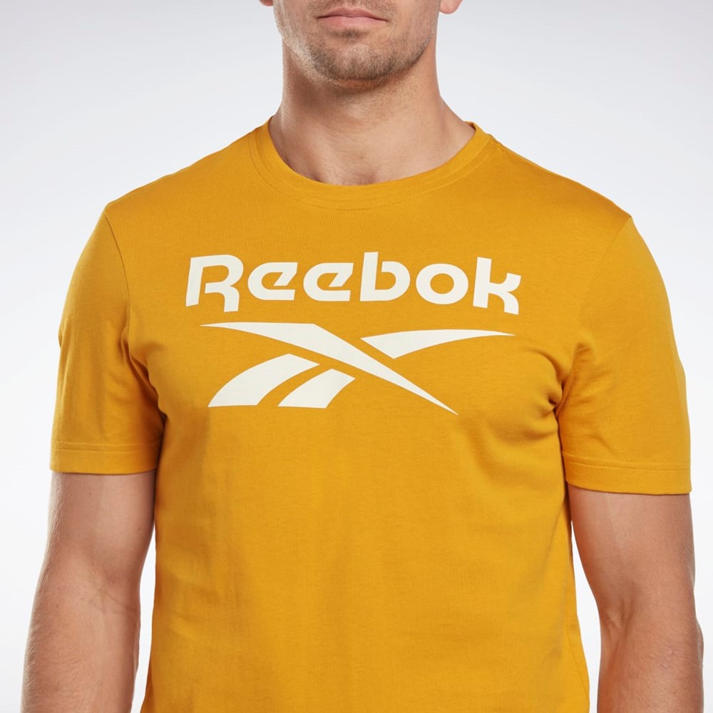 Bright Ochre Reebok Reebok Identity Big Logo T-Shirt | HJ9967