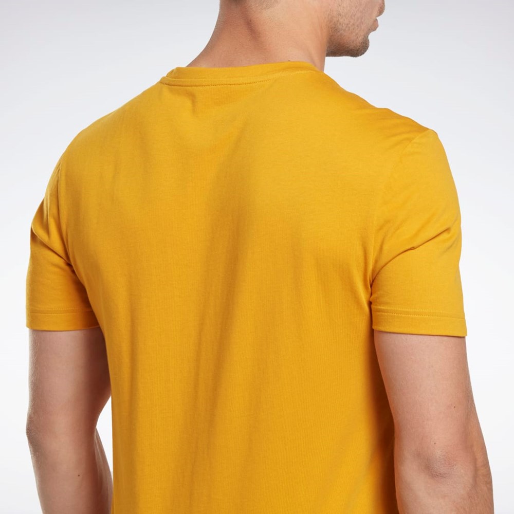 Bright Ochre Reebok Reebok Identity Big Logo T-Shirt | HJ9967