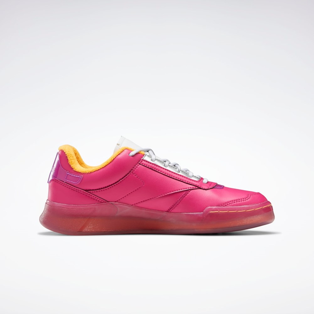 Brilliant Pink / Ftwr White / Grape Punch Reebok THE JETSONS Club C Legacy Shoes | GZ6421