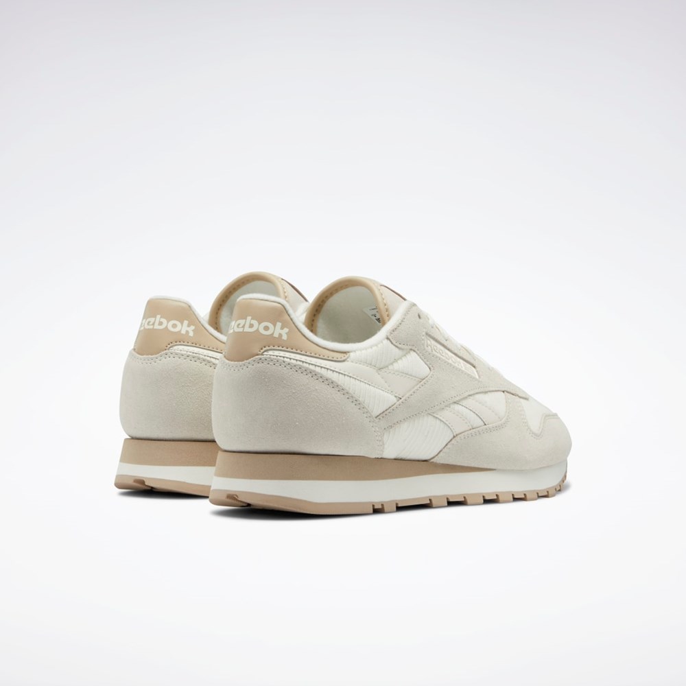 Chalk / Chalk / Modern Beige Reebok Classic Leather Shoes | GY1523