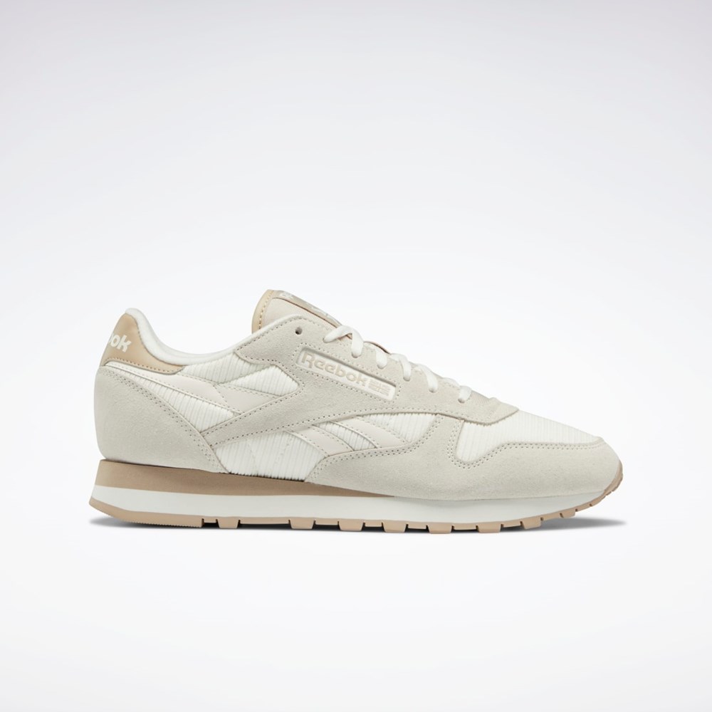 Chalk / Chalk / Modern Beige Reebok Classic Leather Shoes | GY1523