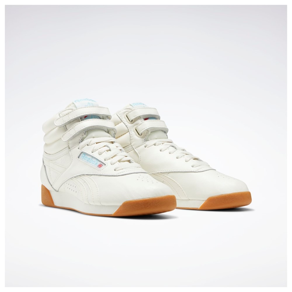 Chalk / Digital Blue / Reebok Rubber Gum-06 Reebok F/S Hi Shoes | GX2789