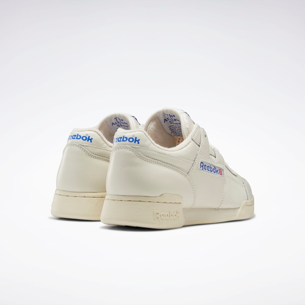 Chalk / Paperwhite / Royal Reebok Workout Plus 1987 TV Shoes | DV6435