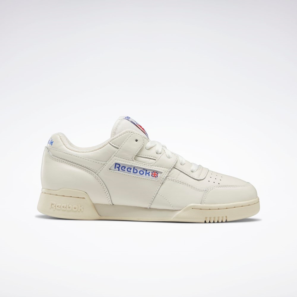 Chalk / Paperwhite / Royal Reebok Workout Plus 1987 TV Shoes | DV6435