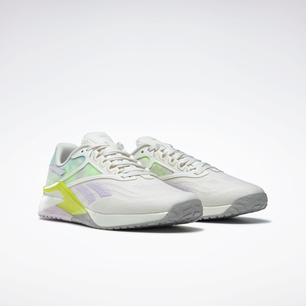 Chalk / Quartz Glow / Acid Yellow Reebok Reebok Nano X2 Training Shoes | GX0336