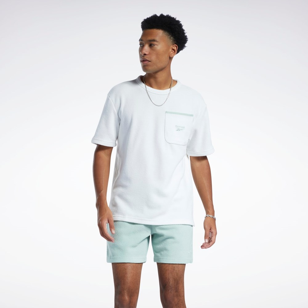 Chalk Reebok Classics Terry T-Shirt | HB5962