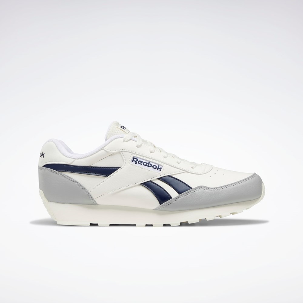 Chalk / Vector Navy / Pure Grey 3 Reebok Reebok Rewind Run Shoes | GV8544