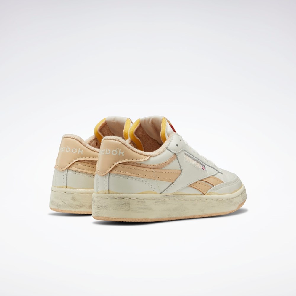 Chalk / Weathered Beige F22-R / Alabaster Reebok Club C 85 Vintage Shoes | HP2171