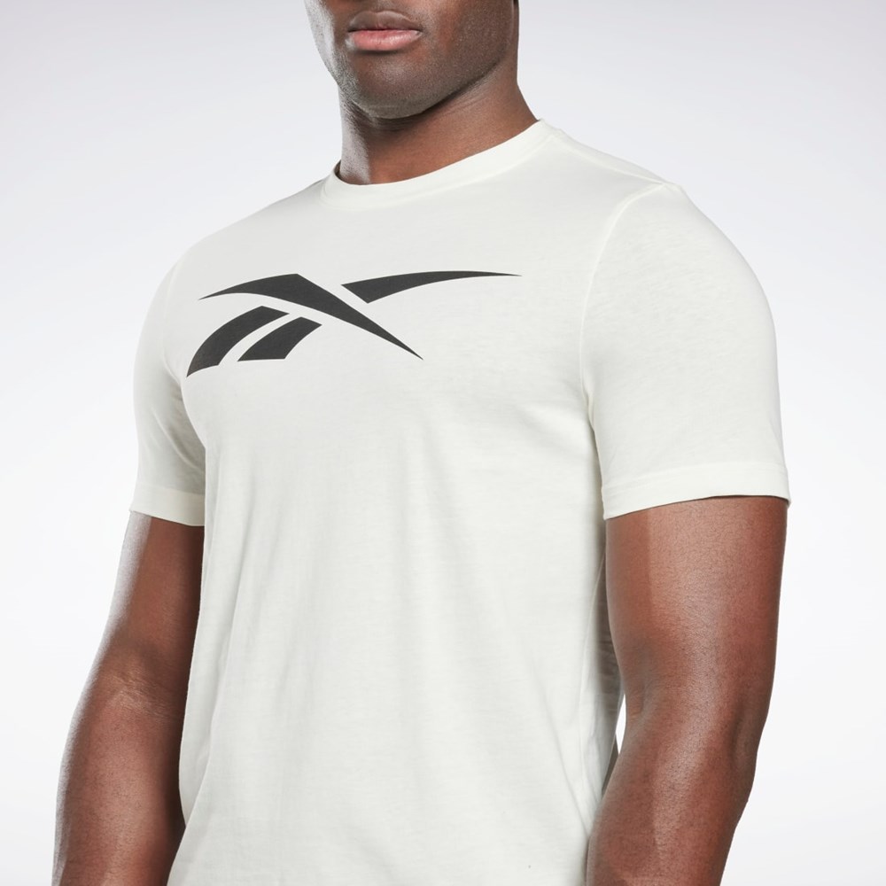 Classic White Reebok Reebok Graphic Series Vector T-Shirt | HI6297