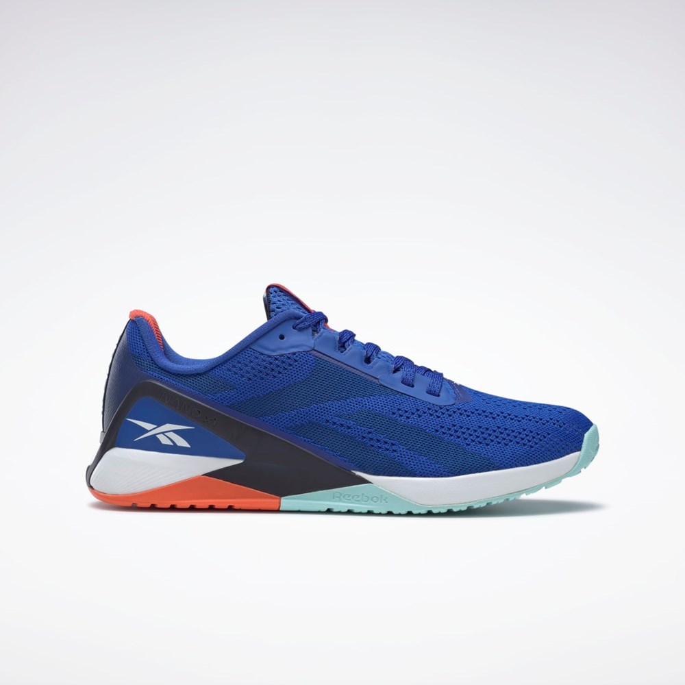 Court Blue / Dynamic Red / Vector Navy Reebok Nano X1 Training Shoes | FY3534