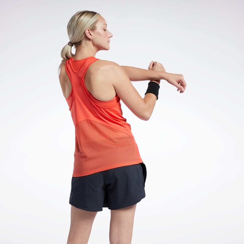 Dynamic Red Reebok Running Speedwick Tank Top | H65595