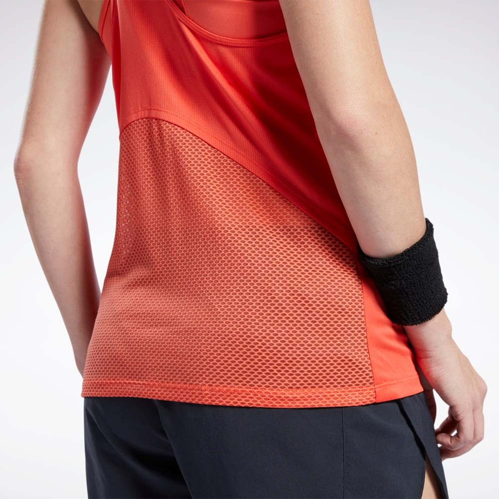 Dynamic Red Reebok Running Speedwick Tank Top | H65595