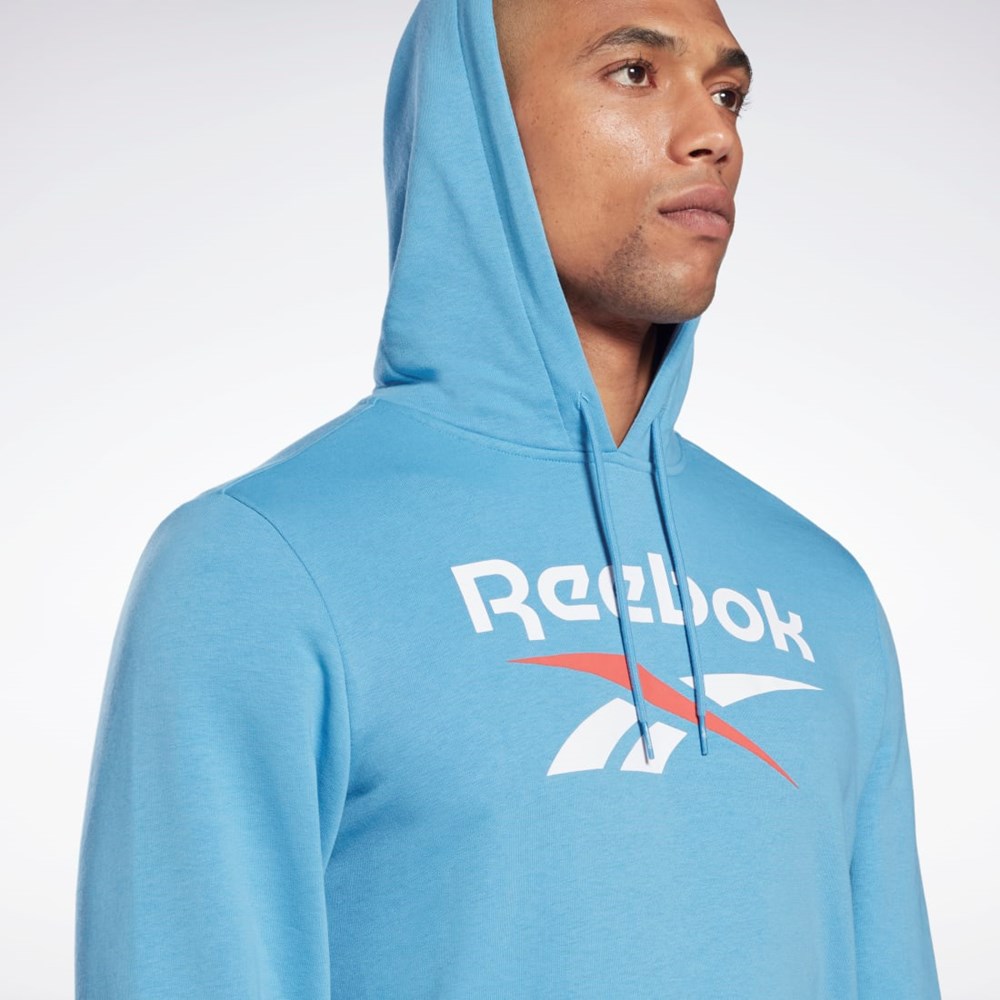 Essential Blue Reebok Reebok Identity Big Logo Hoodie | H54478