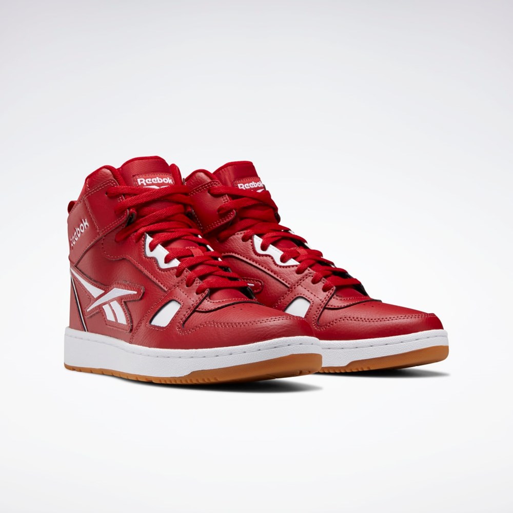 Flash Red / Flash Red / Ftwr White Reebok Reebok Resonator Mid Basketball Shoes | GY6294