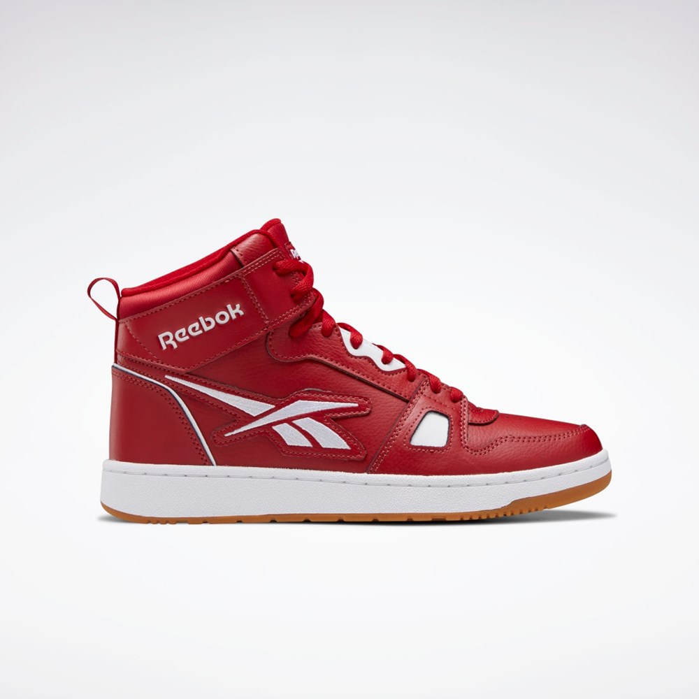 Flash Red / Flash Red / Ftwr White Reebok Reebok Resonator Mid Basketball Shoes | GY6294