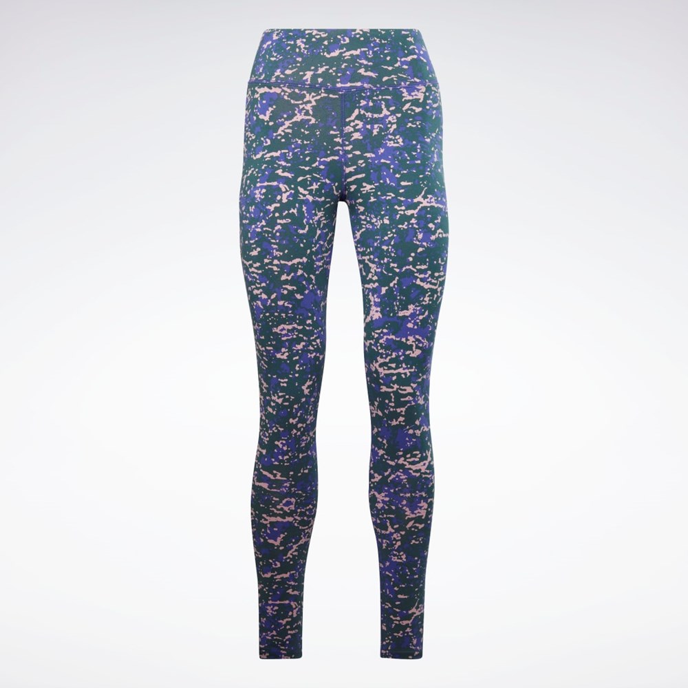 Forest Green Reebok Modern Safari Cotton Leggings | HL1770