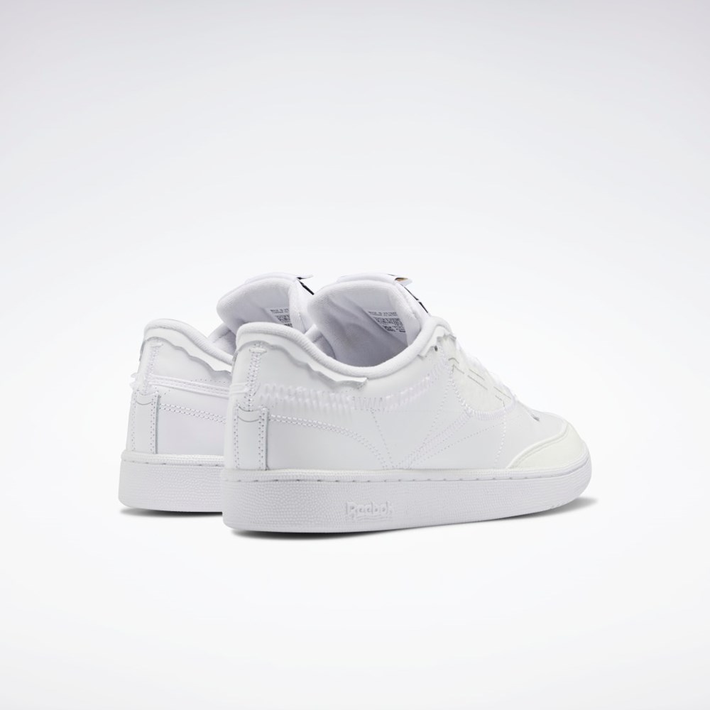 Ftwr White / Black / Ftwr White Reebok Maison Margiela Club C Memory Of Shoes | GW5013