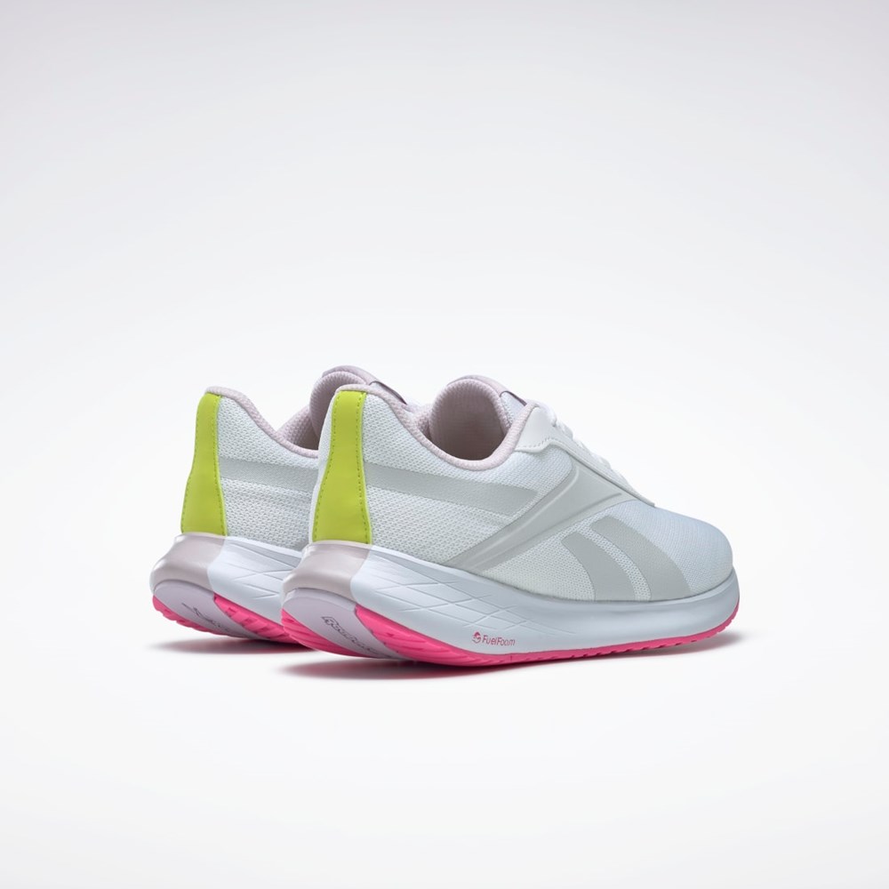 Ftwr White / Cold Grey / Acid Yellow Reebok Energen Plus Running Shoes | GY5191