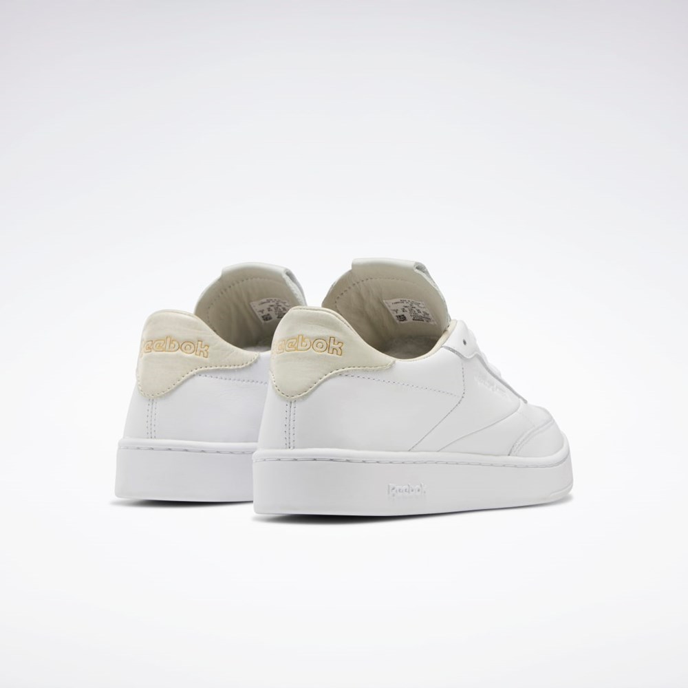 Ftwr White / Ftwr White / Alabaster Reebok Club C Clean Shoes | GW5107