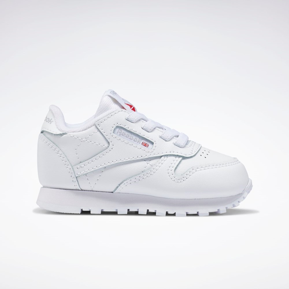 Ftwr White / Ftwr White / Ftwr White Reebok Classic Leather Shoes - Toddler | FZ2093