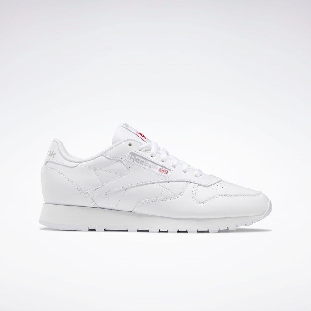 Ftwr White / Ftwr White / Pure Grey 3 Reebok Classic Leather Shoes | GY0953