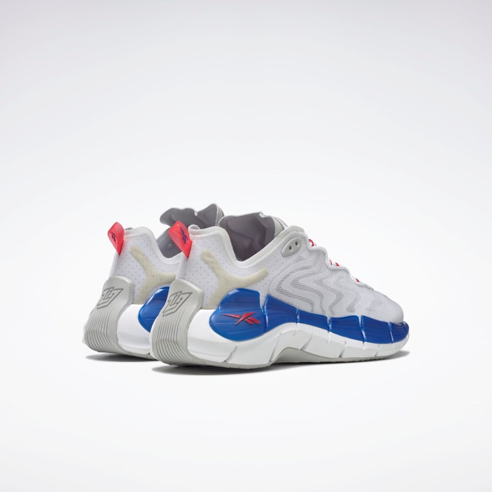 Ftwr White / Pure Grey 2 / Bright Cobalt Reebok Zig Kinetica II Shoes | H02745