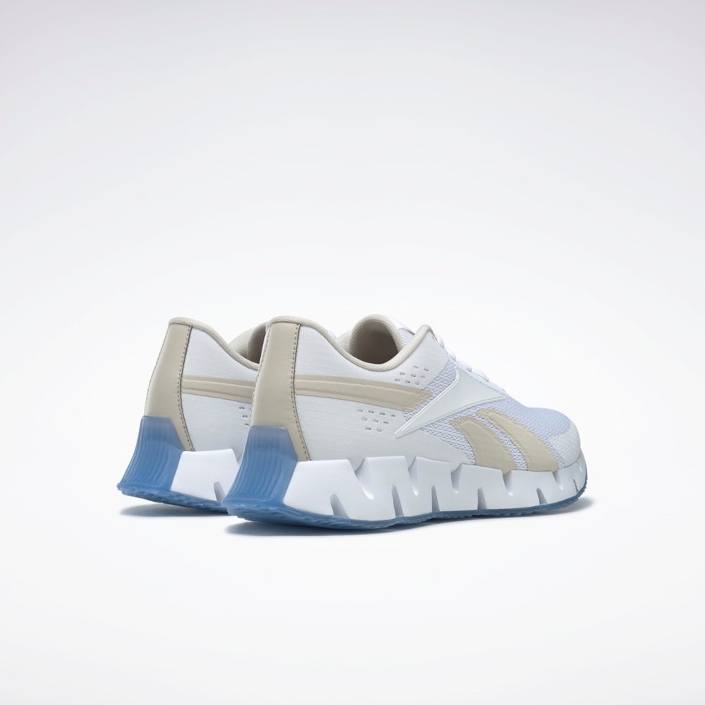 Ftwr White / Stucco / Ftwr White Reebok Zig Dynamica 2 Shoes | GX7062