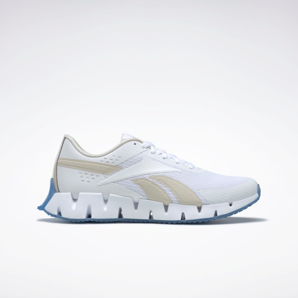 Ftwr White / Stucco / Ftwr White Reebok Zig Dynamica 2 Shoes | GX7062