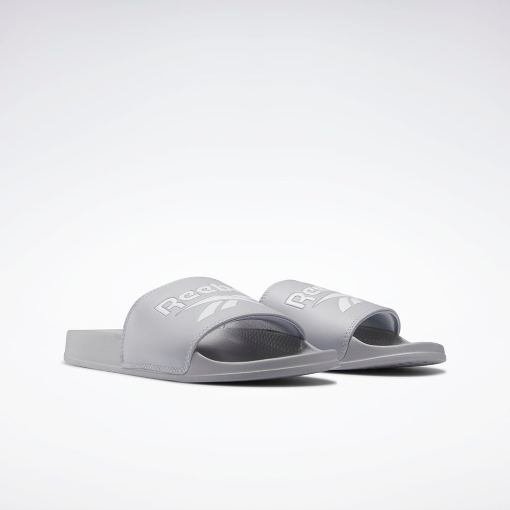 GREY / Cold Grey 2 / White Reebok Reebok Classic Slide | FZ3166