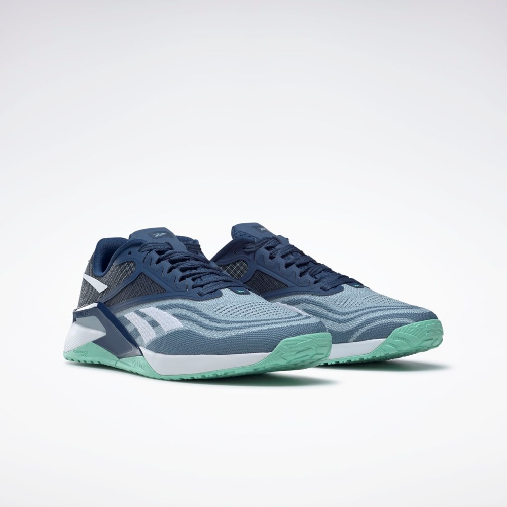 Gable Grey / Batik Blue / Hint Mint Reebok Reebok Nano X2 Training Shoes | GX8758