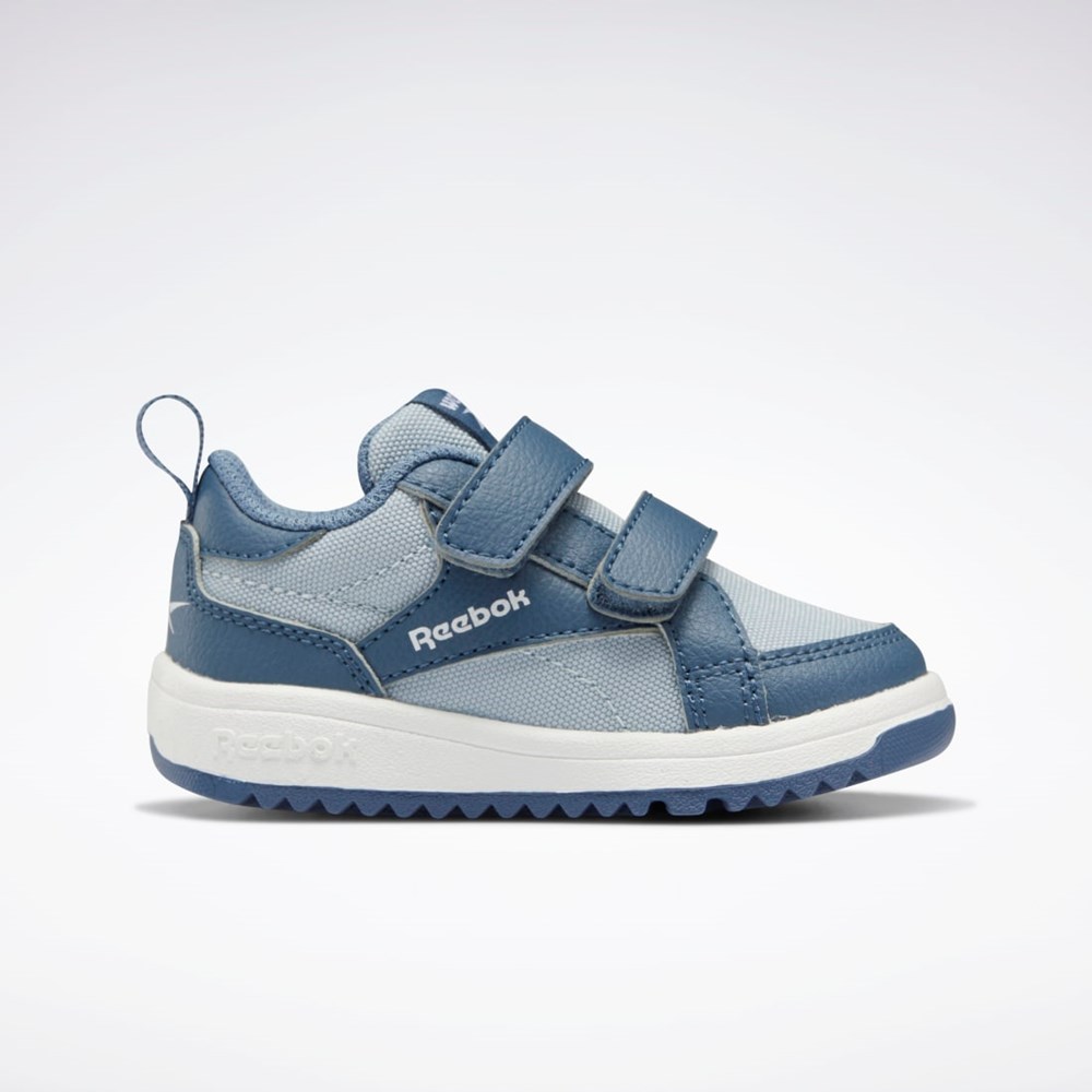 Gable Grey / Blue Slate / Ftwr White Reebok Weebok Clasp Low Shoes - Toddler | GY8440