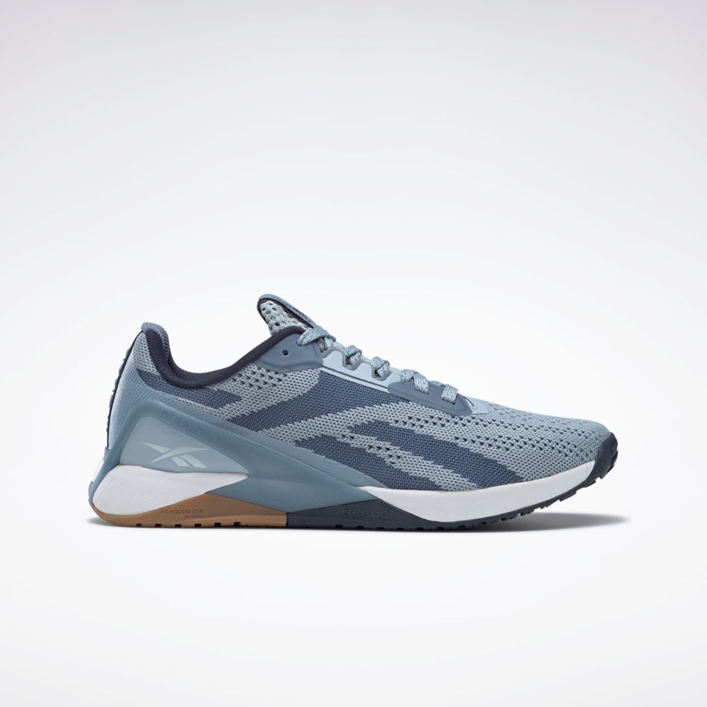 Gable Grey / Blue Slate / Vector Navy Reebok Nano X1  Training Shoes | H02839