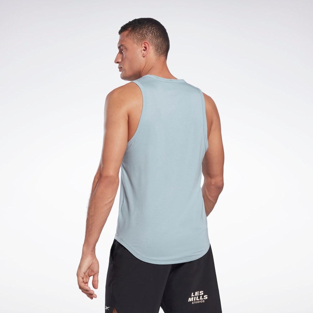 Gable Grey Reebok Les Mills® BodyCombat® ACTIVCHILL+DREAMBLEND Tank Top | HD4164