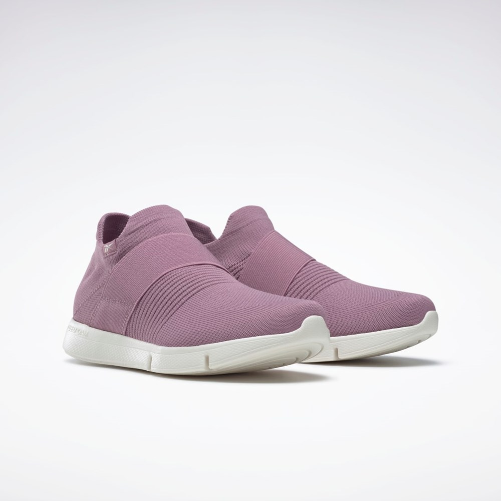 Infused Lilac / Chalk / Infused Lilac Reebok DayStart Onlux Slip-On Shoes | GW1190