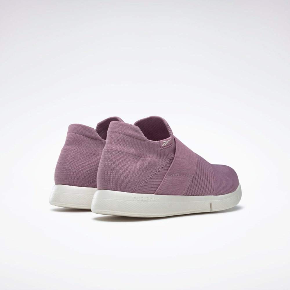 Infused Lilac / Chalk / Infused Lilac Reebok DayStart Onlux Slip-On Shoes | GW1190