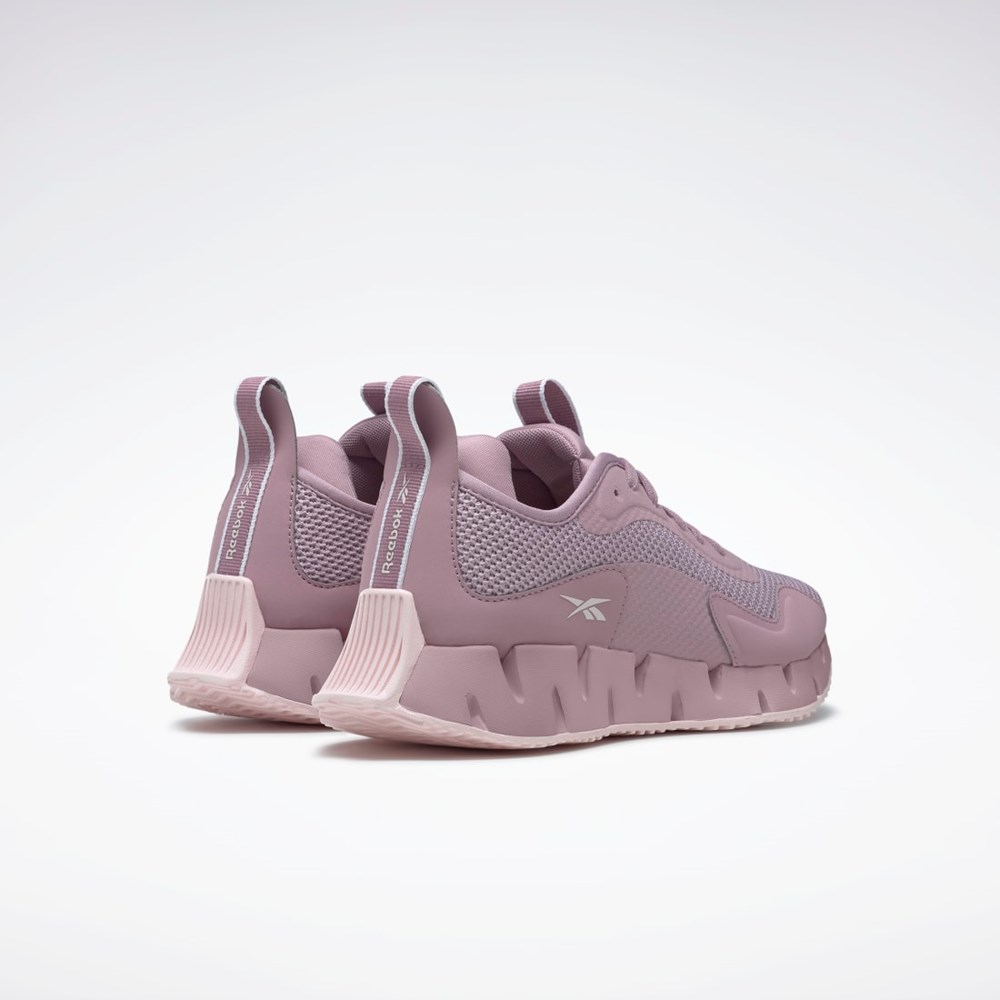 Infused Lilac / Infused Lilac / Porcelain Pink Reebok Zig Dynamica Shoes | HQ5865