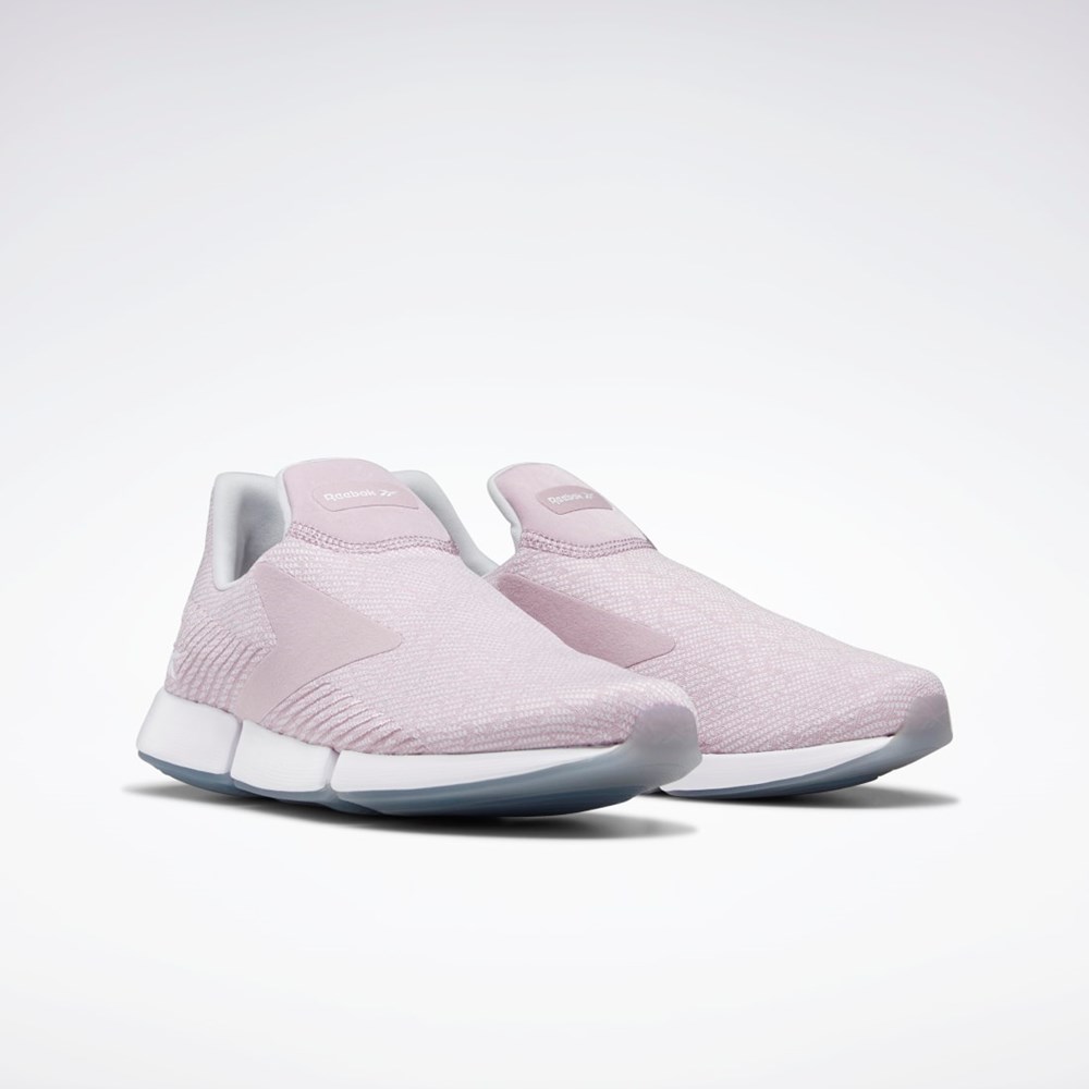 Infused Lilac / Pure Grey 2 / White Reebok DailyFit DMX Slip-On Shoes | GZ6393